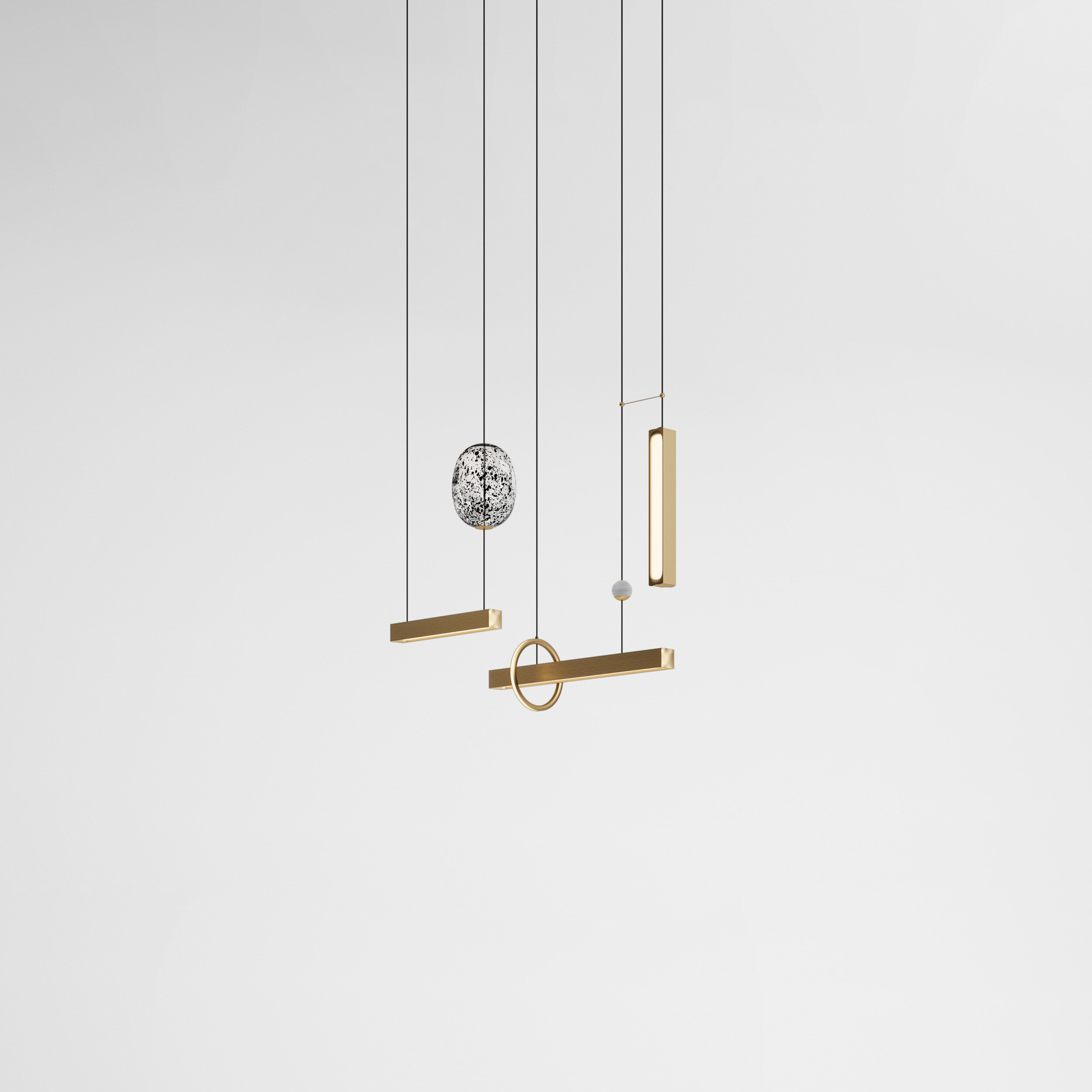 Milky Way Chandelier Horizontal | Giopato & Coombes